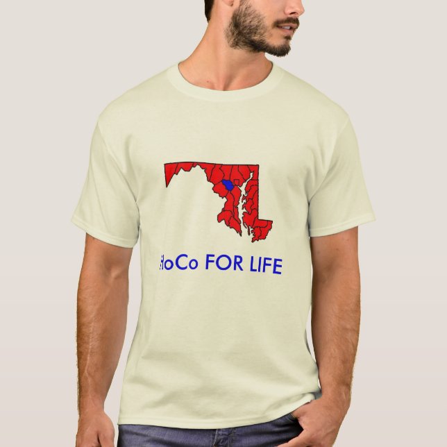 Camiseta El condado de Howard (Anverso)