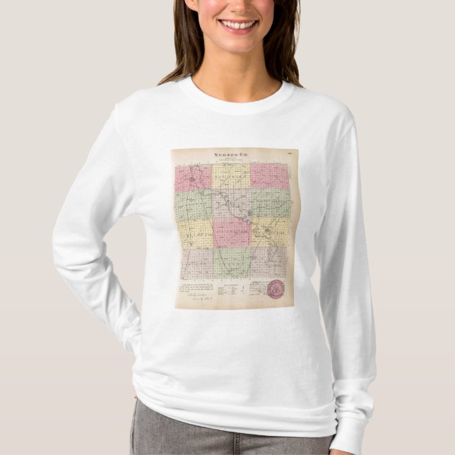 Camiseta El condado de Neosho, Kansas (Anverso)