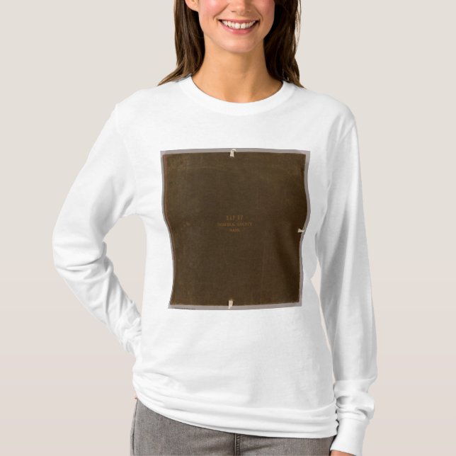 Camiseta El condado de Norfolk, Massachusetts (Anverso)