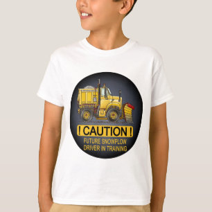 Camiseta El conductor de camión futuro del quitanieves