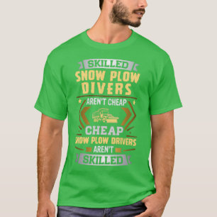Camiseta El conductor de la nieve apasionada es barato