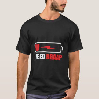 Camiseta El conductor de Snowmobile Hoodie necesita un fren