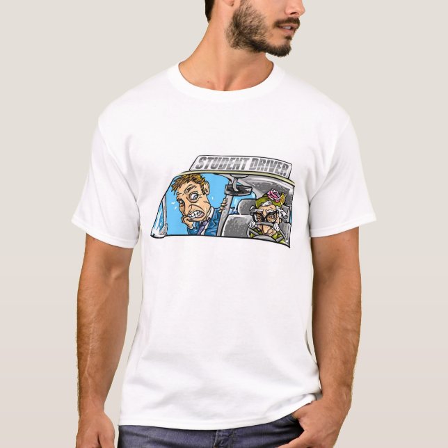 Camiseta El conductor del estudiante (Anverso)