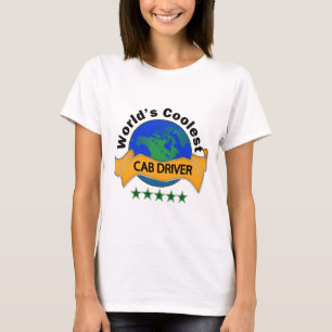 Camiseta El conductor del taxi más fresco del mundo