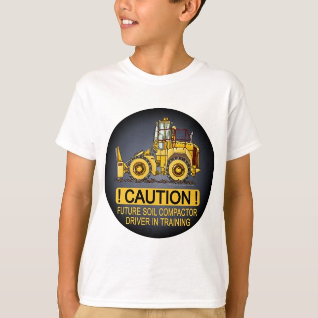 Camiseta El conductor futuro del compresor del suelo (Anverso)