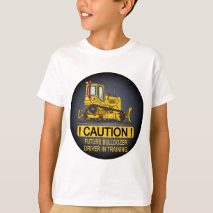 Camiseta El conductor futuro del dormilón de la niveladora