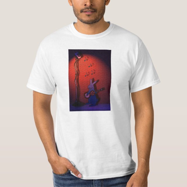 CAMISETA EL CONEJITO CANTA LOS AZULES (Anverso)