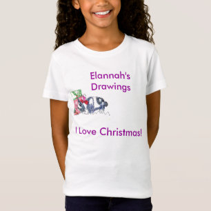 Camiseta El conejo del navidad