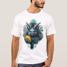 Camiseta El conejo espeluznante de Pascua