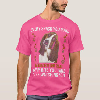Camiseta El conjunto de base suave y rizado te vigilará Tee