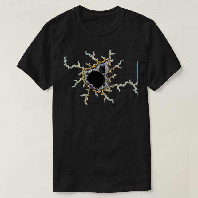 Camiseta El conjunto Mandlebrot (Diseño del anverso)
