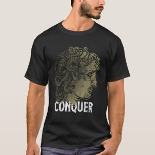 Camiseta El conquistador Alejandro El Gran Cabeza Antigua G
