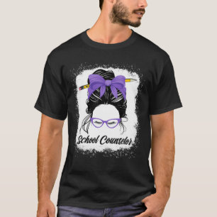 Camiseta El consejero escolar desordenado vuelve a la escue