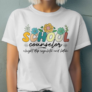 Camiseta El consejero escolar está de acuerdo en dejar de r