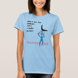 Camiseta El "consejo de la abuela" azul se volvió loco