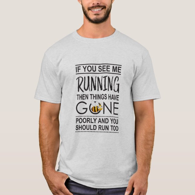 Camiseta ¡El consejo del apicultor! (Anverso)