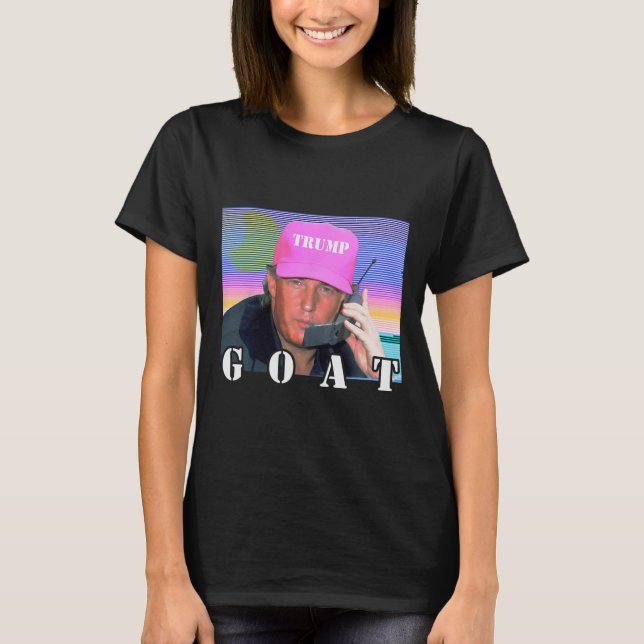 Camiseta El conservador de cabra republicano Trump 2024 es  (Anverso)