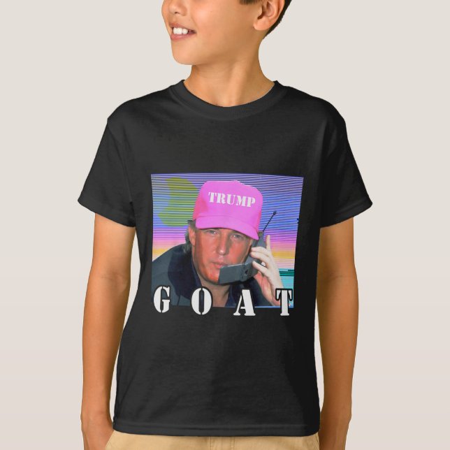 Camiseta El conservador de cabra republicano Trump 2024 es  (Anverso)