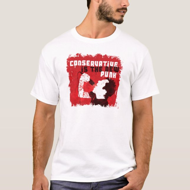 Camiseta El conservador es el nuevo punk (Anverso)
