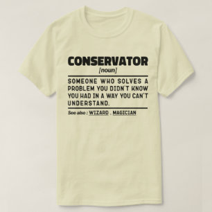 Camiseta El conservador Noun Professional Museum Worker Fun