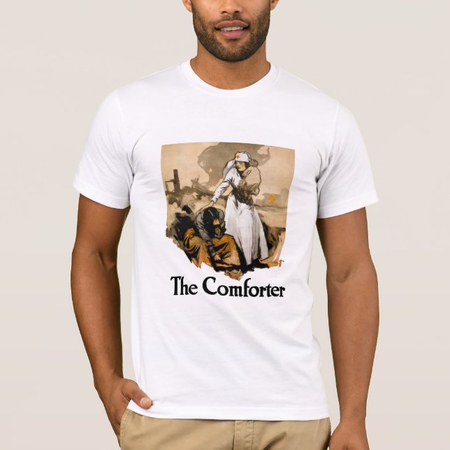Camiseta El consolador -- Cruz Roja (Anverso)