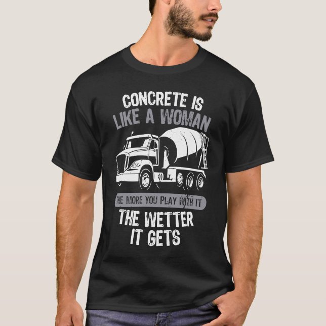 Camiseta El constructor de hormigas dice con camión para co (Anverso)