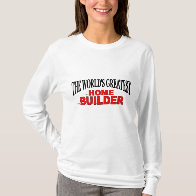 Camiseta El constructor más grande del mundo (Anverso)