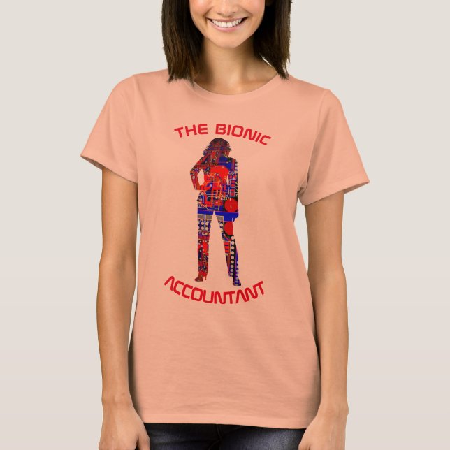 Camiseta "El contable Bionic " (Anverso)