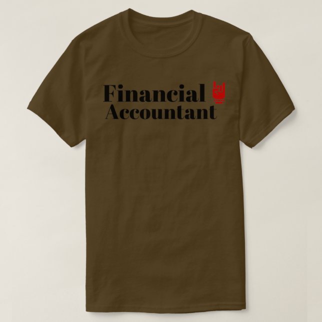Camiseta El contable financiero (Diseño del anverso)