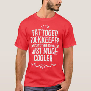 Camiseta El contable tatuado como cualquier otro librero Ju