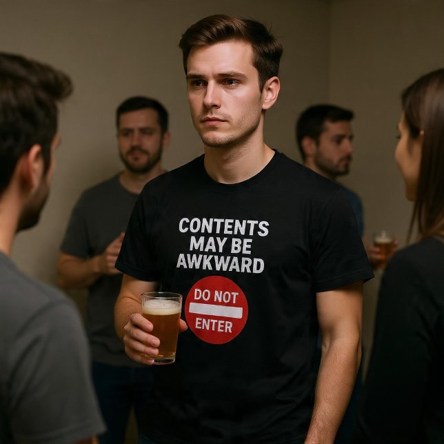 Camiseta El Contenido Puede Ser Incómodo (Subido por el creador)
