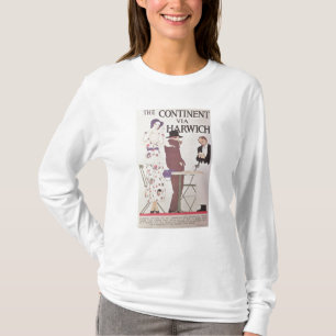Camiseta El continente vía Harwich