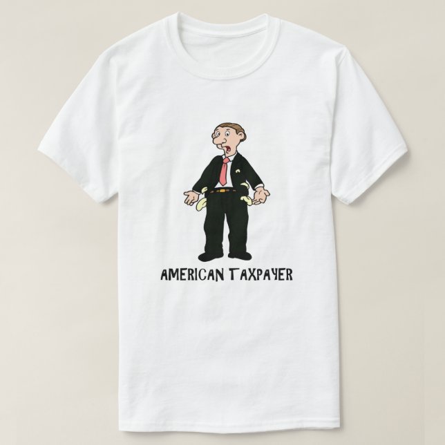 Camiseta El contribuyente IRS Chiste Humor de los Taxday Br (Diseño del anverso)