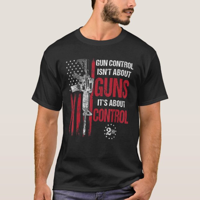 Camiseta El control de armas no se trata de armas, se trata (Anverso)