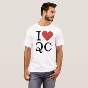 Camiseta ❤️ el control de calidad de la calidad de los empl