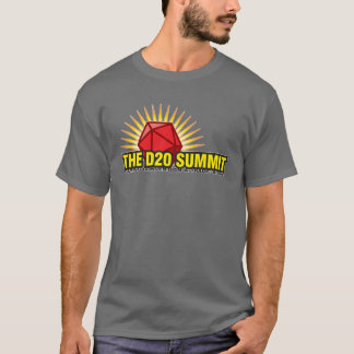 Camiseta El convenio del juego de la cumbre D20