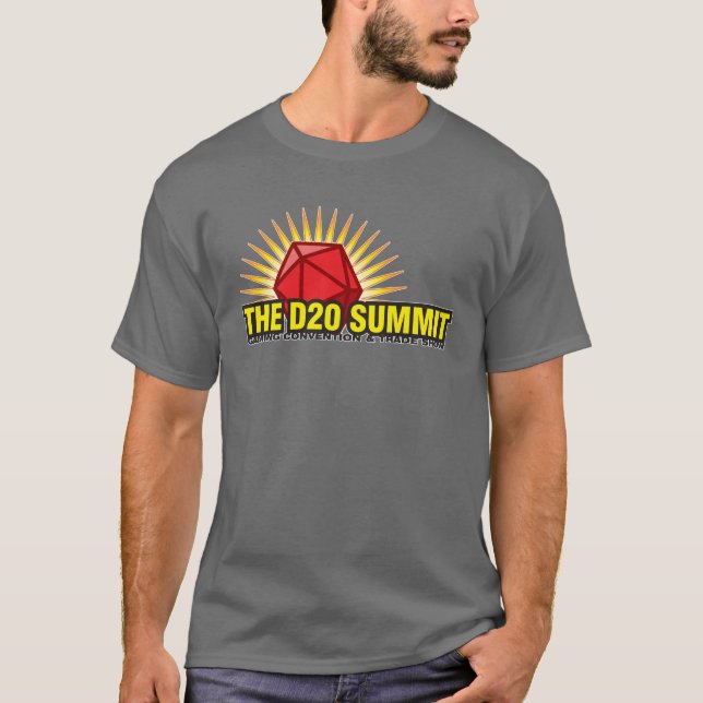Camiseta El convenio del juego de la cumbre D20 (Anverso)