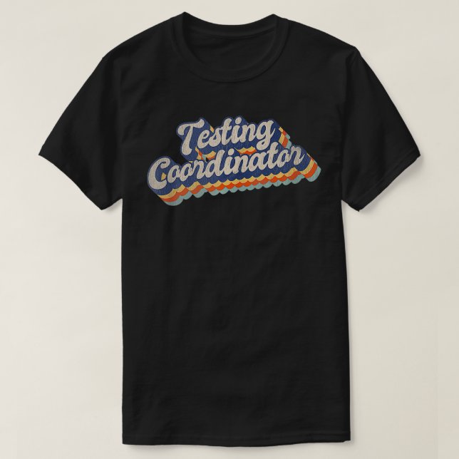 Camiseta El coordinador de pruebas de cosecha roza al profe (Diseño del anverso)