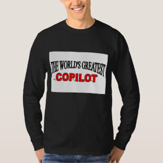 Camiseta El copiloto más grande del mundo