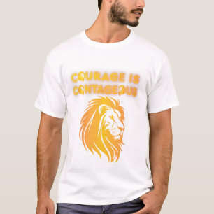 Camiseta El coraje es contagioso León
