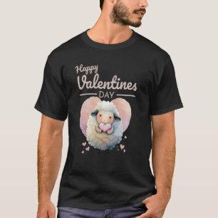 Camiseta El corazón animal lindo Panda Feliz Día de San Val