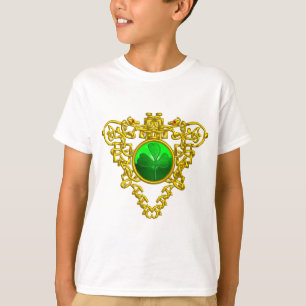 CAMISETA EL CORAZÓN CÉLTICO DE SAINT PATRICK CON SHAMROCK