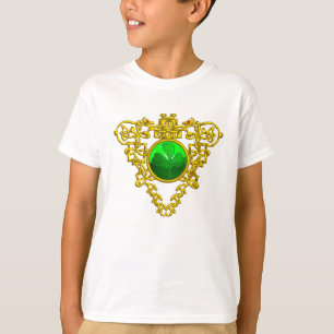 CAMISETA EL CORAZÓN CÉLTICO DE SAINT PATRICK CON SHAMROCK V