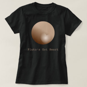 Camiseta El corazón conseguido de Plutón