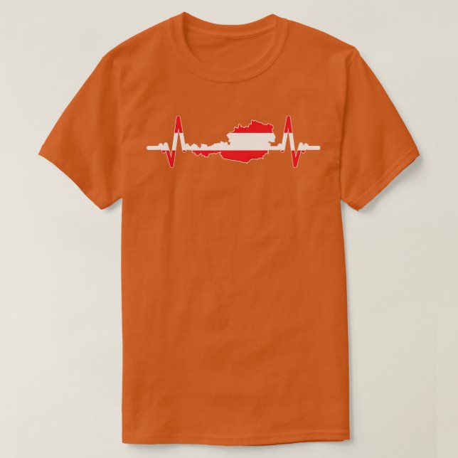 Camiseta El corazón de Austria: orgullo de la tradición (Diseño del anverso)
