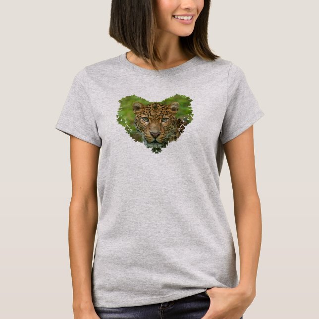 Camiseta El corazón de la intensidad de Jaguar (Anverso)