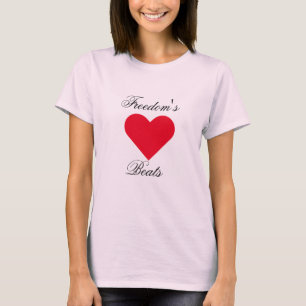 Camiseta El corazón de la libertad late