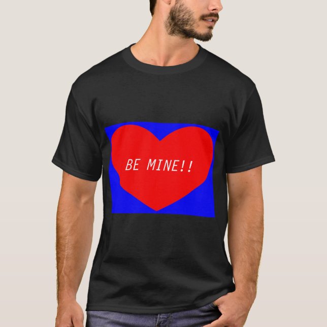 Camiseta ¡El corazón de San Valentín sea mío! (Anverso)