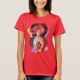 Camiseta El corazón de una mujer