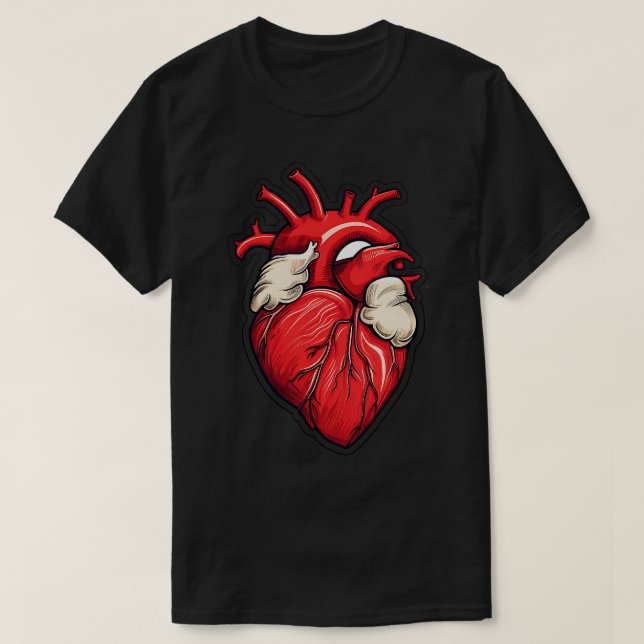 Camiseta El corazón del hombre mágico TShirt (Diseño del anverso)